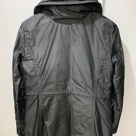 BCBGMAXAZRIA parka jacket with detachable lining, evergreen color, size XS - Picture 9 of 16